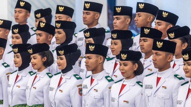 Ini Susunan Tim Paskibraka Indonesia Berdaulat