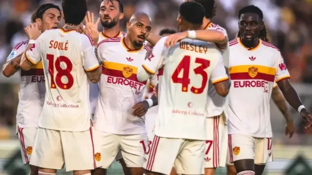 Roma Gilas Lecce, Puncaki Serie A