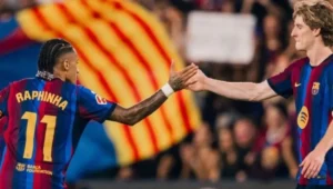 Raphinha-Yamal Bersinar, Barcelona Tekuk Rayo 5-2