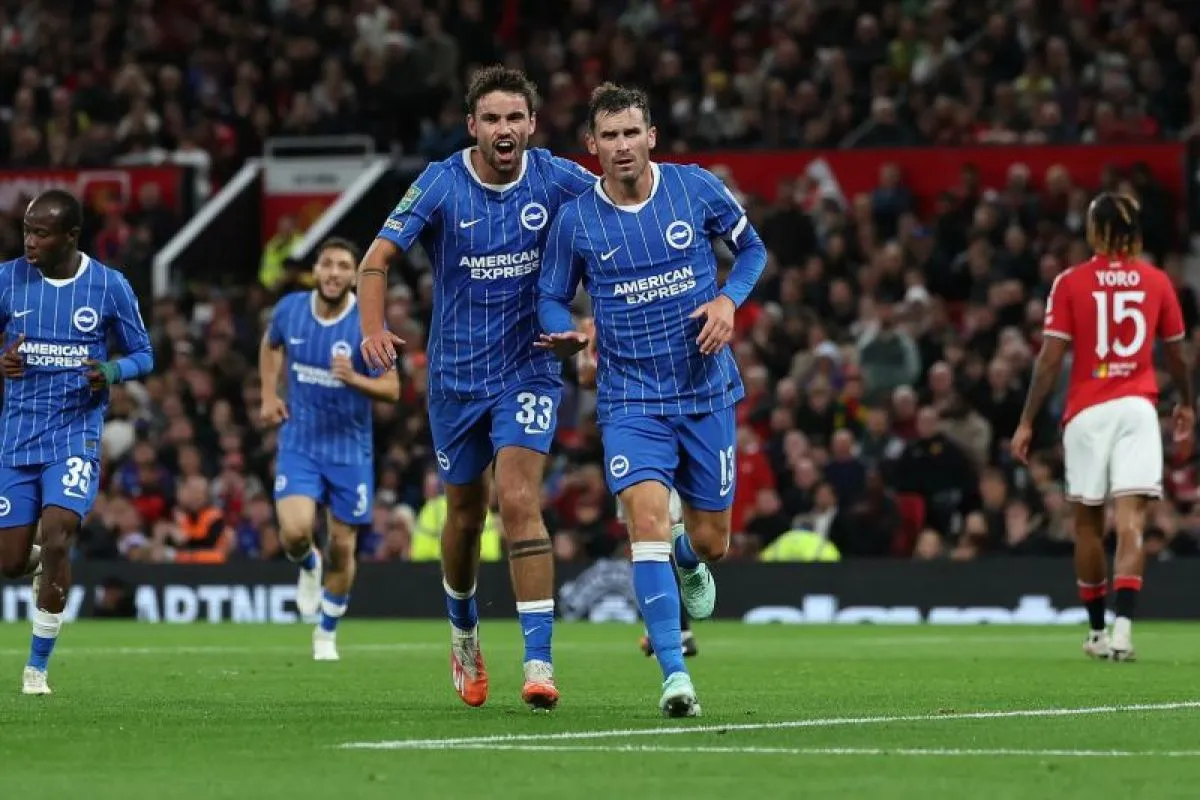Brighton Singkirkan MU dari Piala Liga