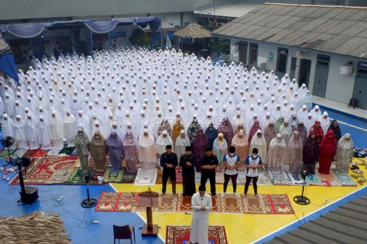 627 UPT Pemasyarakatan Gelar Shalat Istisqa Serentak