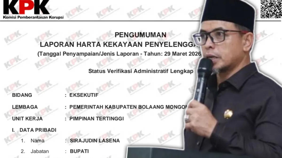 Bupati Bolmut Terjaring OTT KPK, Proyek Jalan Disorot