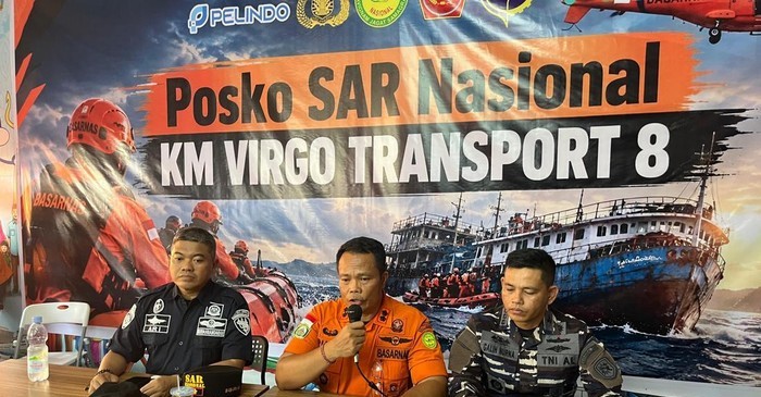 Basarnas Kirim Helikopter Cari Kapal Virgo Angkut 243 Orang yang Hilang