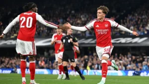 Arsenal Lolos Usai Tekuk Ipswich 4-2