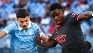 Lazio Tertahan Milan di Olimpico