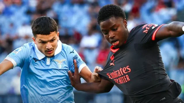 Lazio Tertahan Milan di Olimpico