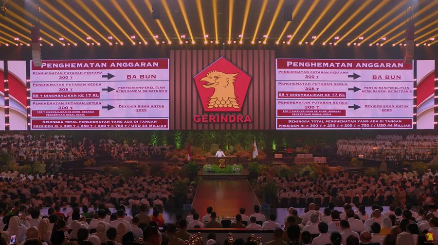 Survei Poltracking: Gerindra 23,2 Persen, PDIP 11,6 Persen