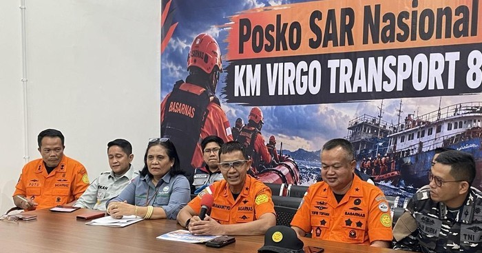 Basarnas Upayakan Angkat Kapal Virgo