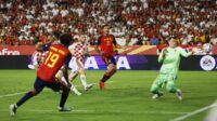 Yamal Bersinar, Spanyol Hancurkan Kroasia Saat Inggris Ikut Berpesta