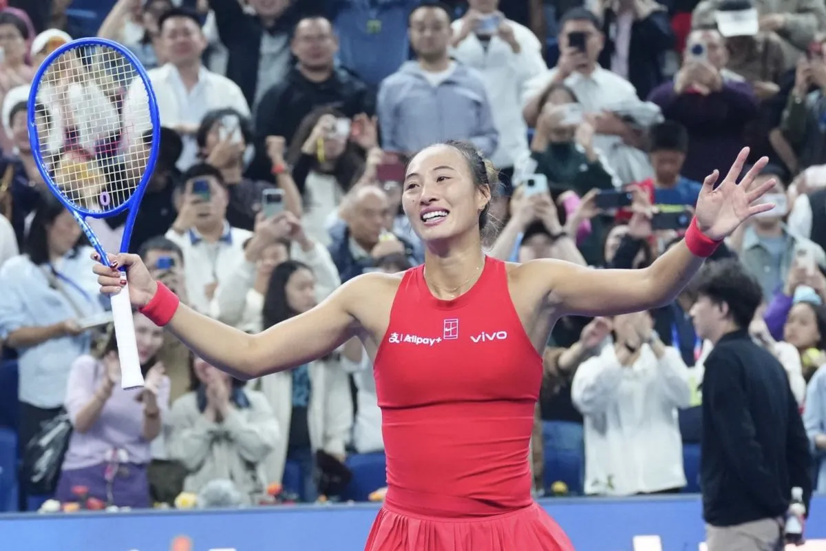 Zheng Qinwen cetak sejarah dengan juarai China Open 2026