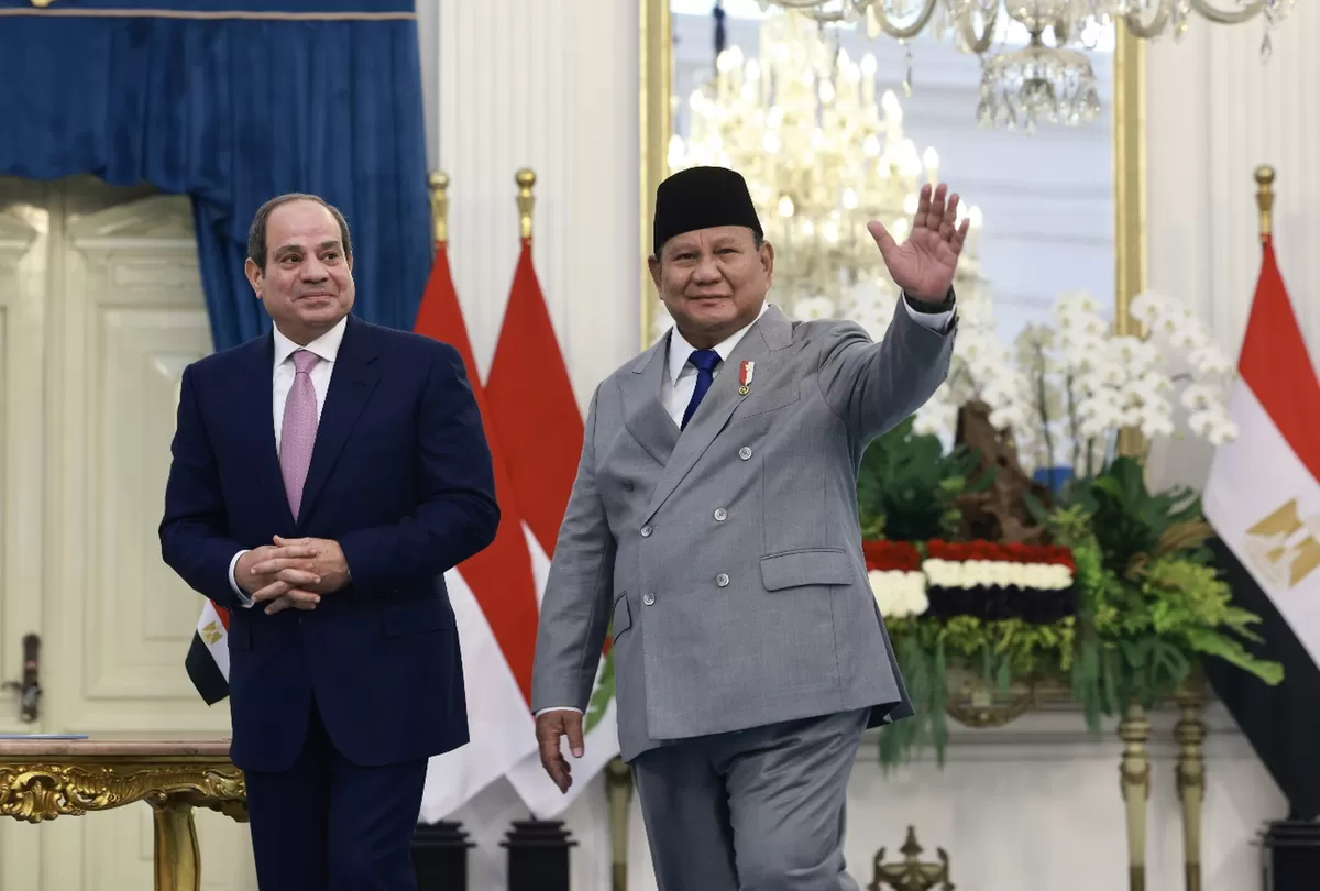 Prabowo Terima Kunjungan Presiden Mesir, Kenalkan Bahlil hingga Teddy