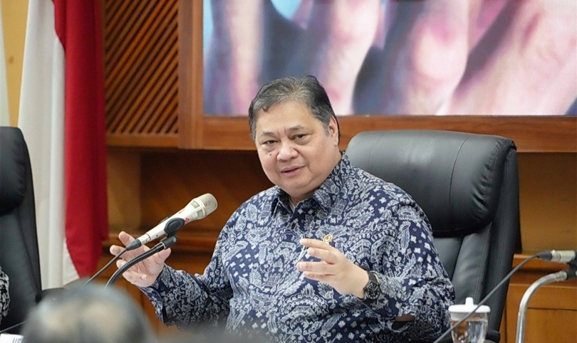 Airlangga Laporkan Ekonomi Indonesia Tumbuh 5,45 Persen, Tertinggi di Negara G20
