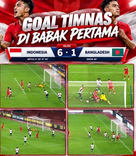 Gol Menit Akhir Selamatkan Indonesia U-15 dari Kekalahan
