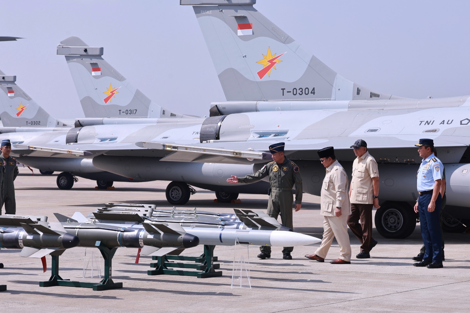 Dua Tahun Prabowo, Rafale hingga Kapal Perang Perkuat TNI