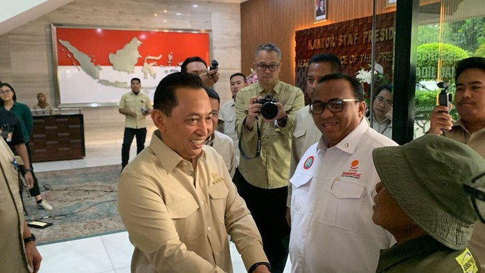 Usai Demo di DPR, Perwakilan Buruh Temui Sigit di KSP