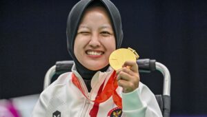 Gischa Zayana Raih Emas, Tunaikan Amanah Orang Tua