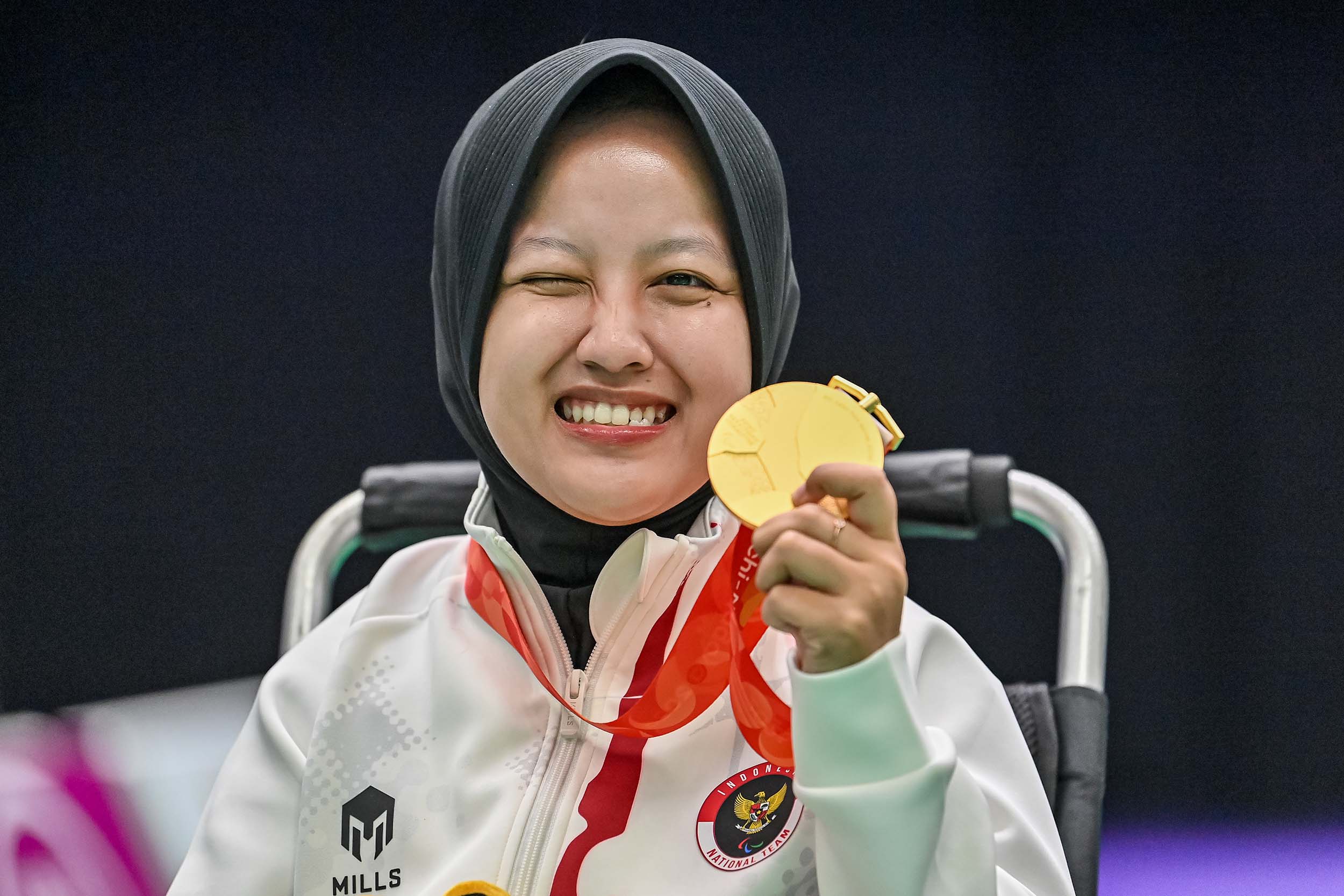 Gischa Zayana Raih Emas, Tunaikan Amanah Orang Tua